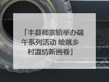丰县师寨镇举办端午系列活动 绘就乡村温情新画卷