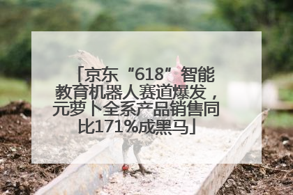 京东“618”智能教育机器人赛道爆发，元萝卜全系产品销售同比171%成黑马