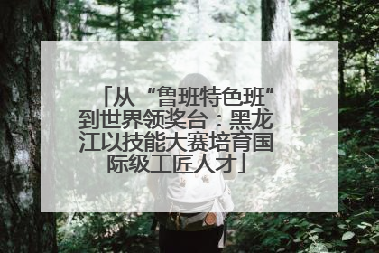 从“鲁班特色班”到世界领奖台：黑龙江以技能大赛培育国际级工匠人才