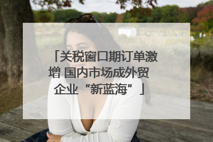 关税窗口期订单激增 国内市场成外贸企业“新蓝海”