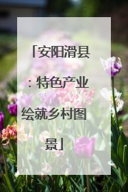 安阳滑县：特色产业绘就乡村图景
