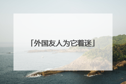 外国友人为它着迷