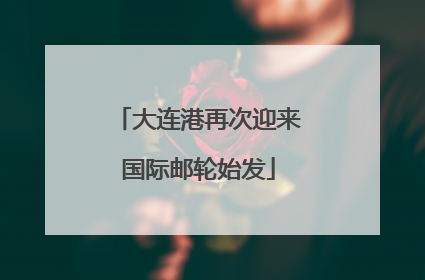 大连港再次迎来国际邮轮始发