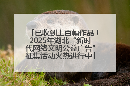 已收到上百幅作品！2025年湖北“新时代网络文明公益广告”征集活动火热进行中