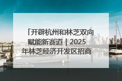 开辟杭州和林芝双向赋能新赛道｜2025年林芝经济开发区招商引资（杭州）推介展销活动在杭举办