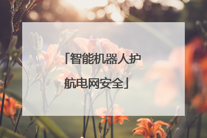 智能机器人护航电网安全