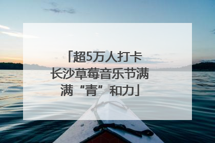 超5万人打卡 长沙草莓音乐节满满“青”和力